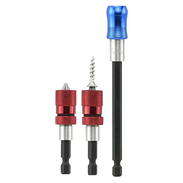 Neiko 2 pc Power Extension Bit Holder With Magnetic Tip