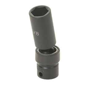 9/16" x 3/8" dr.6 pt SAE Deep Impact Universal Socket