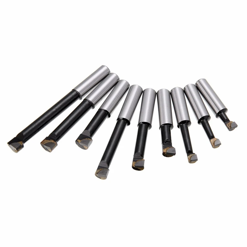 5/8" Shank 12 pc. Carbide Tipped Boring Bar Set 1