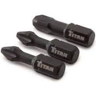 16224 Titan 2 pc #2 Square x 2" Power Bits