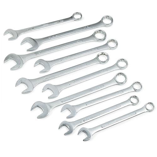 10 pc Jumbo SAE Combination Wrench Set Sizes: 1 5/16" to 2"