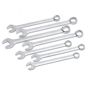 17289 TITAN 7 pc Metric Jumbo Combination Wrench Set Sizes: 34 mm to 50 mm