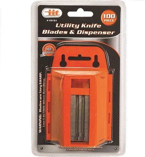 100 pc. Utility Knife Blades & Dispenser