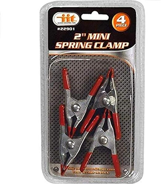 4 pc 2" Mini Spring Clamp