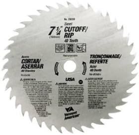 7 1/4" Cutoff/Rip Circular Saw Blade