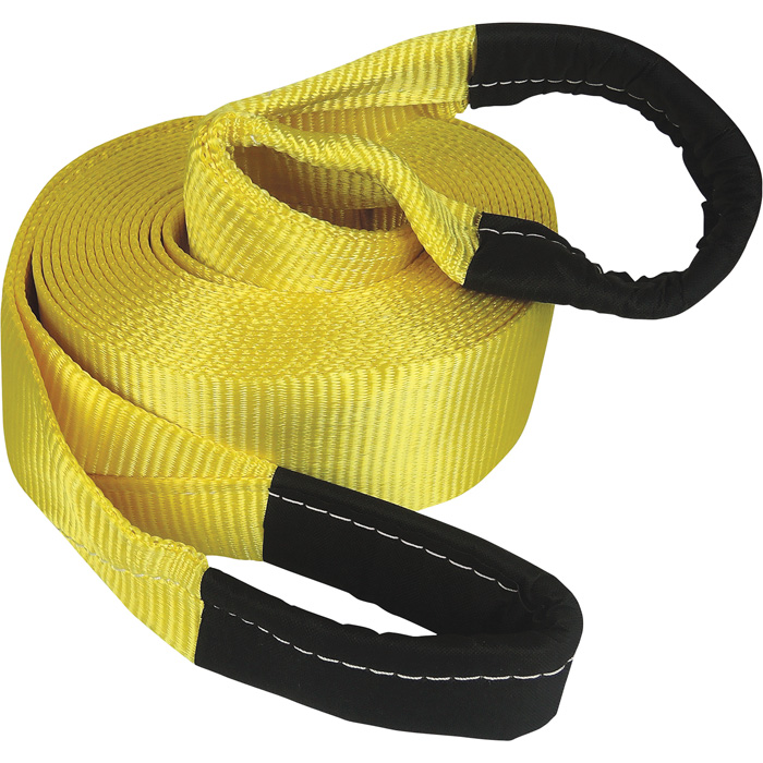 27512G 4" x 30' Commercial Grade Tow Strap 10,000 lbs Working Capacity