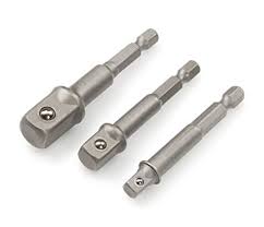 3147C ENKAY 3 pc Power Bit Extension Adaptor Set 1/4",3/8" and 1/2" Drive