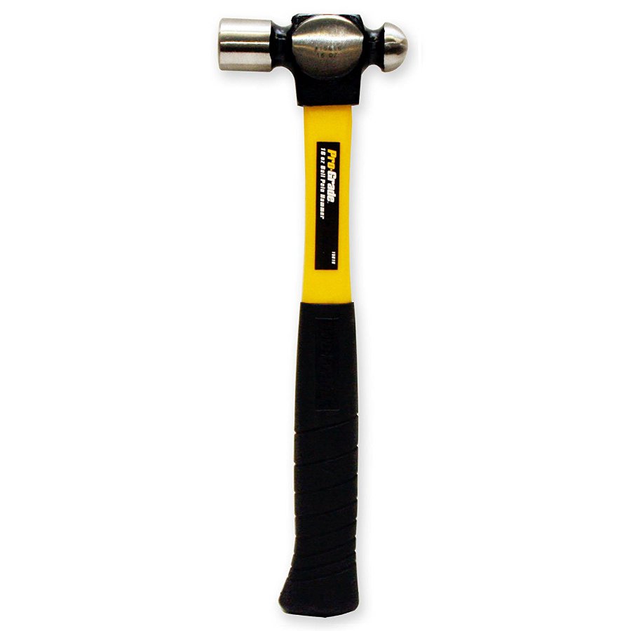 16 oz. Ball Pein Hammer Fiberglass Handle