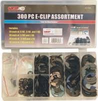 300 Pc. E-Clip Assortment 1/16" to 7/8" by GRIP