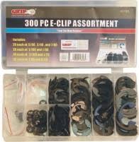 E-Clip Assortment, 300 Piece