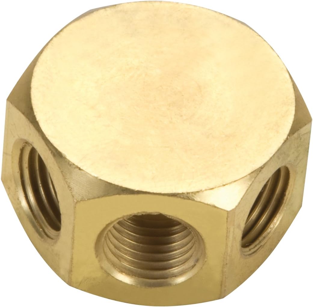 1/4" NPT 3-Way Air Hose Splitter Mainifold