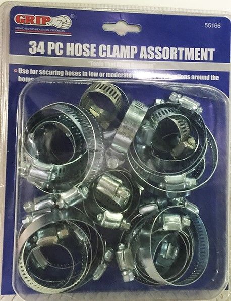 GRIP 34 pc Hose Clamp