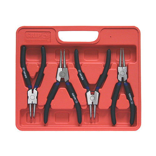 57135 GRIP 4 pc 7" Circlip Pliers Set