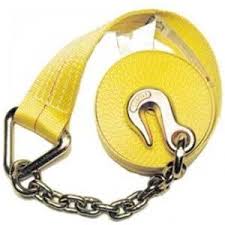 3″ x 30′  15,000 lb. Ratchet Strap with Flat Hooks