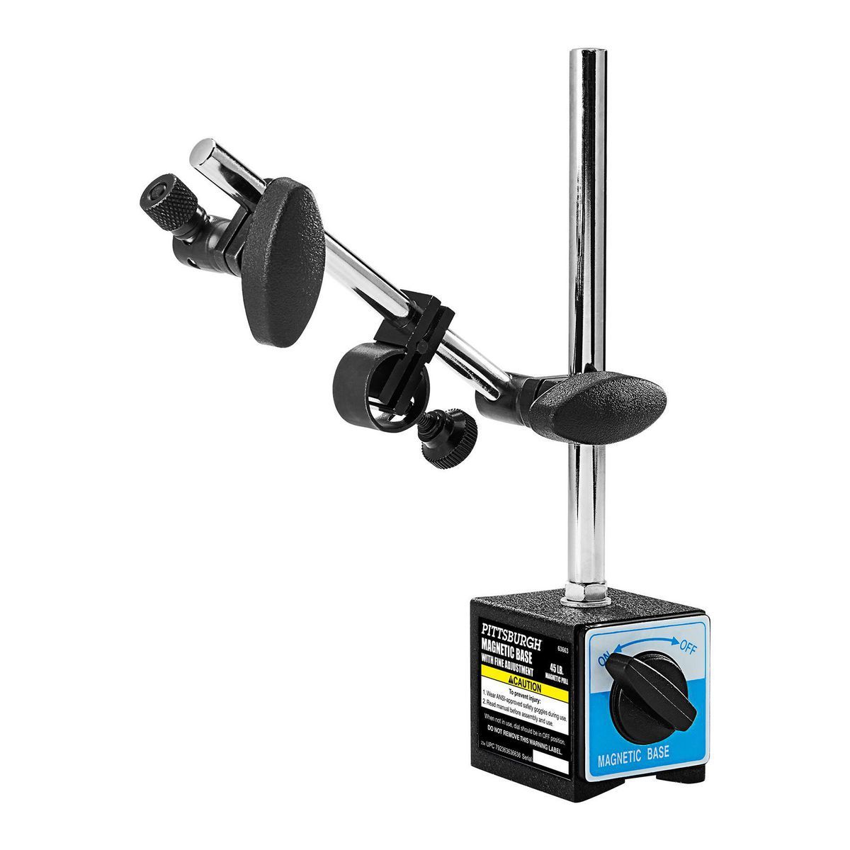 MAGNETIC BASE WITH FINE ADJUSTMENT