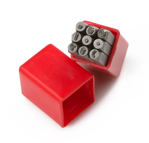 9 pc. Punctuation Stamp Set 5/32"