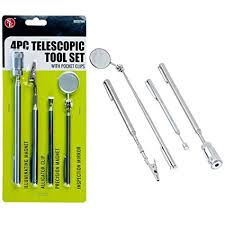 8039TM4 4 pc Telescopic Tool Set 25" to 27" Reach