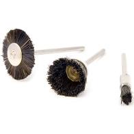 3 pc Nylon Brush Set 1/8