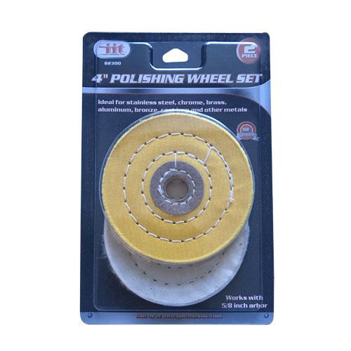 2 pc 4" Polishing Wheel Set