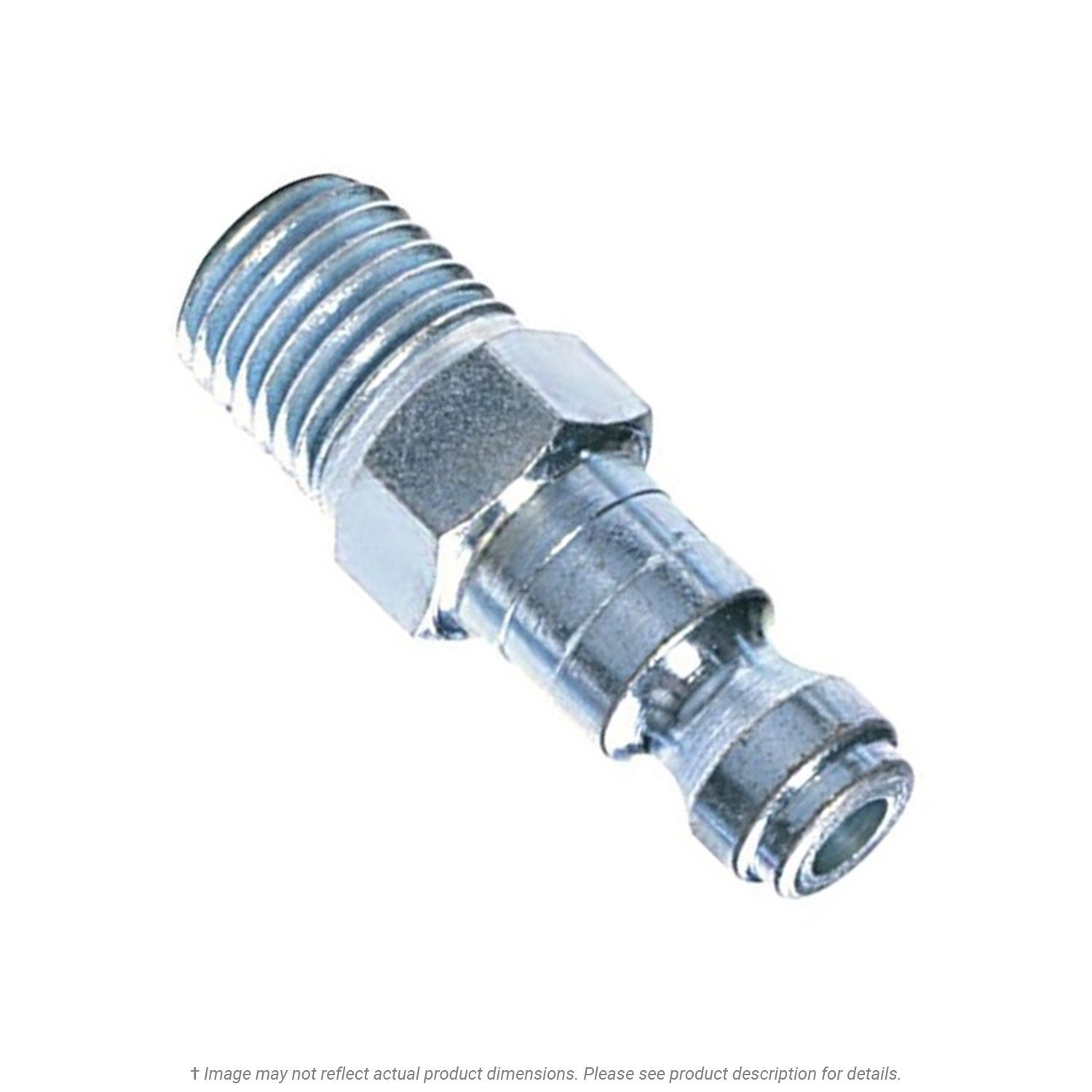 1/4" NPT Male Coupler Plug "C" Style