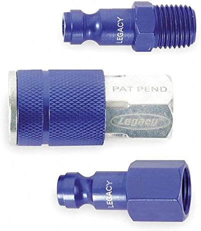 3 pc. 1/4" NPT Coupler and Plug Kit Type "C"