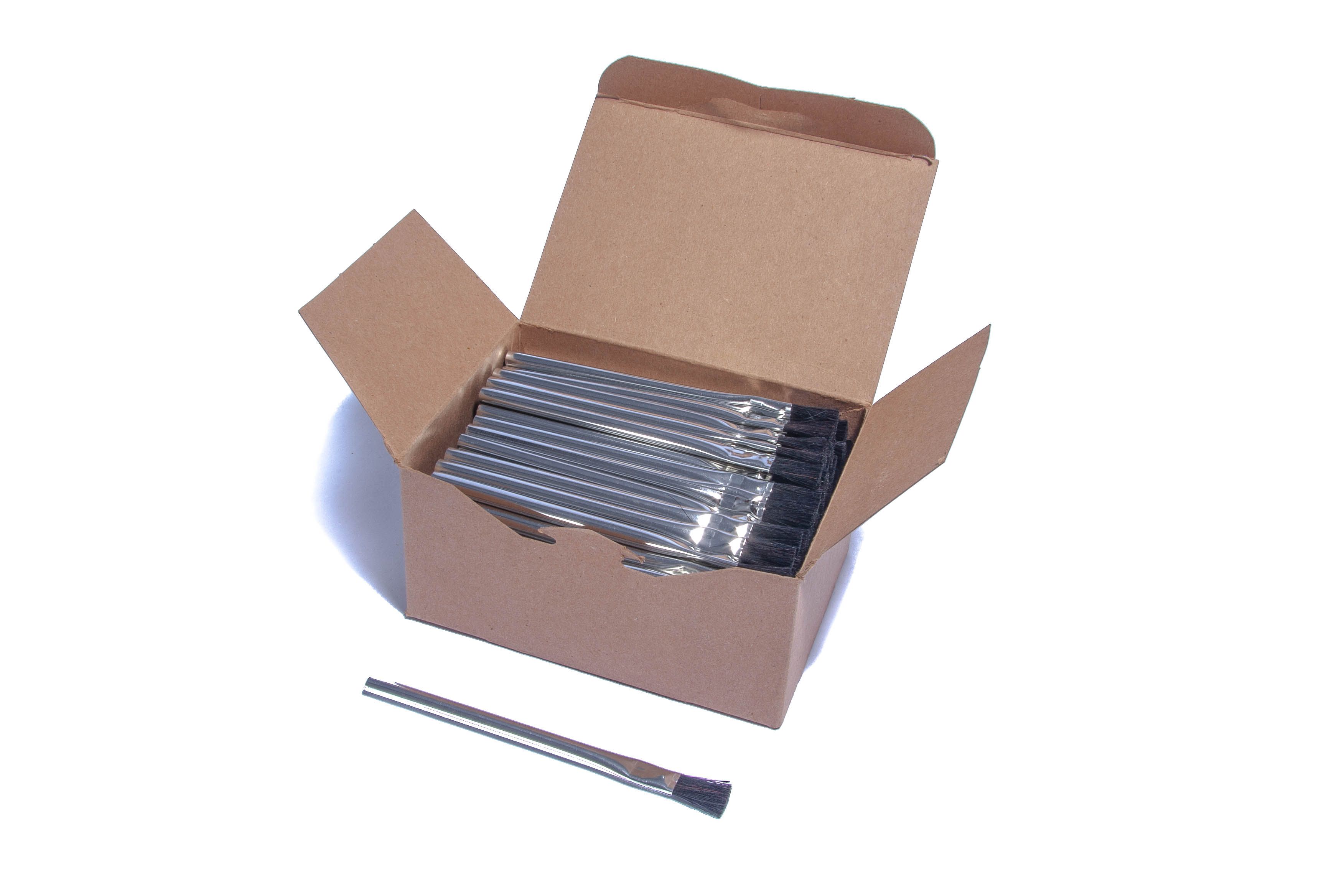 #2 Acid Brushes 1/2" Wide (Pack of 144)