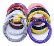 40 ft. x 18 Gage BLACK Automotive Wire Braided Copper with PVC