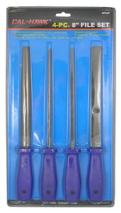 4 Pc. 8" File Set with Handles