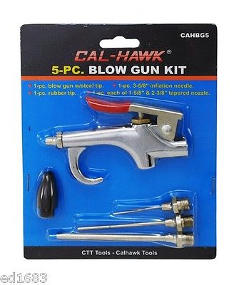 CAHBG5 Cal-Hawk 5 pc Blow Gun Kit