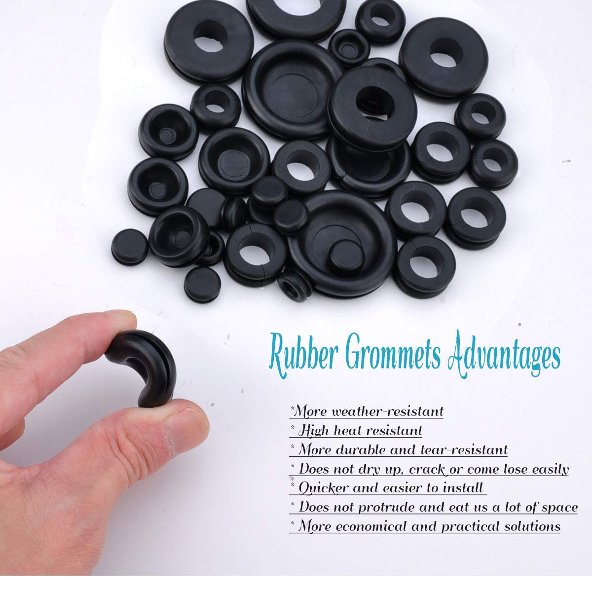 125 pc. Rubber Grommet Assortment (comes in plastic case) 3