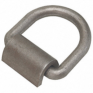 5/8" Forged D-Ring with Weld-On Bracket MADE IN USA