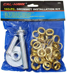 103 Pc. Brass Grommet Installation Kit