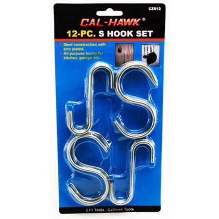 12 pc "S" Hook Set