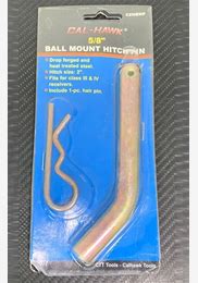 5/8" Hitch Pin with Hairpin Cotter