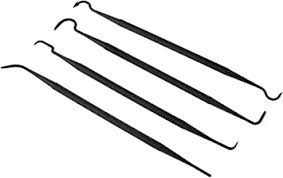 4 pc Nylon Double Ended Pick 7 1/4" Long