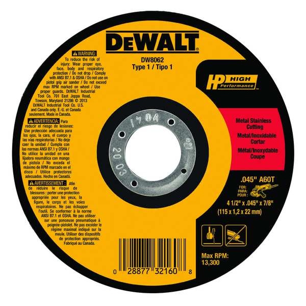DeWALT 4 1/2 DeWALT 4 1/2