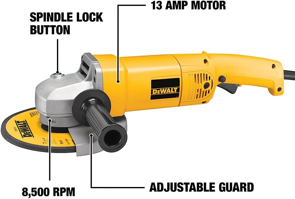 DeWALT 7" Medium Angle Grinder 1