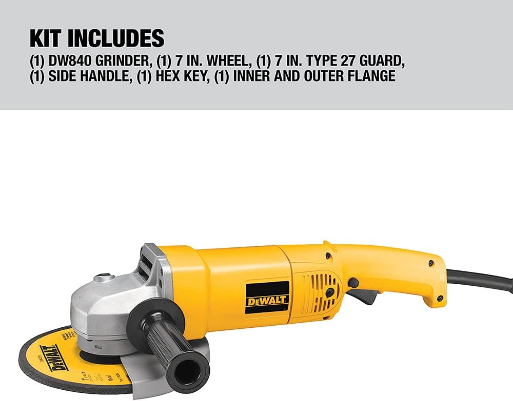 DeWALT 7" Medium Angle Grinder 2