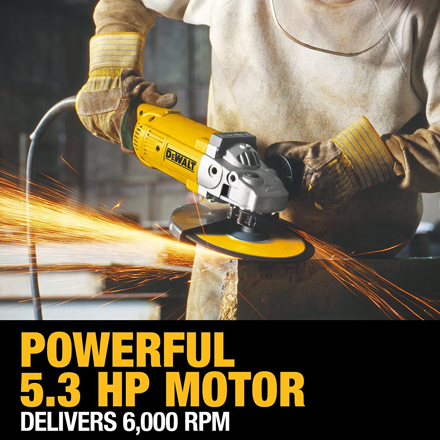 DEWALT Heavy Duty Large 7" & 9" Angle Grinder 3