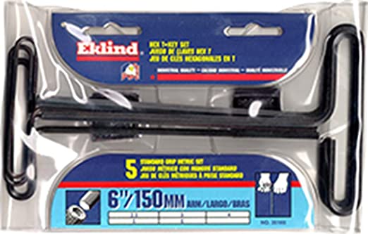Eklind Metric Hex T-Key Set with Standard Grip As Seen In...