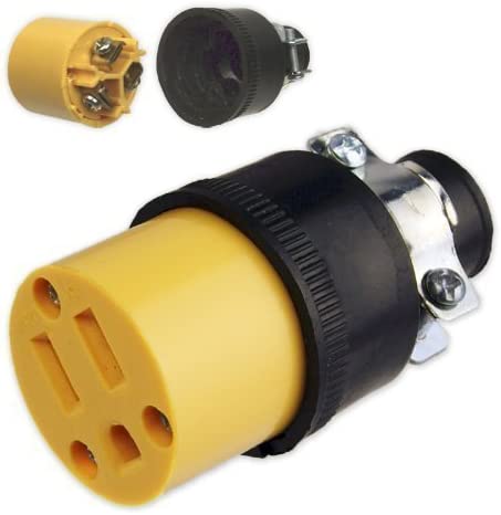 Heavy-Duty 3-Prong Replacement Male Electrical Plug As Seen In...