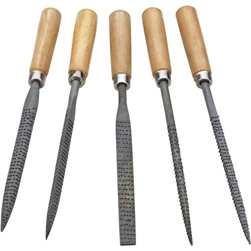 5 pc Wood Rasp Set