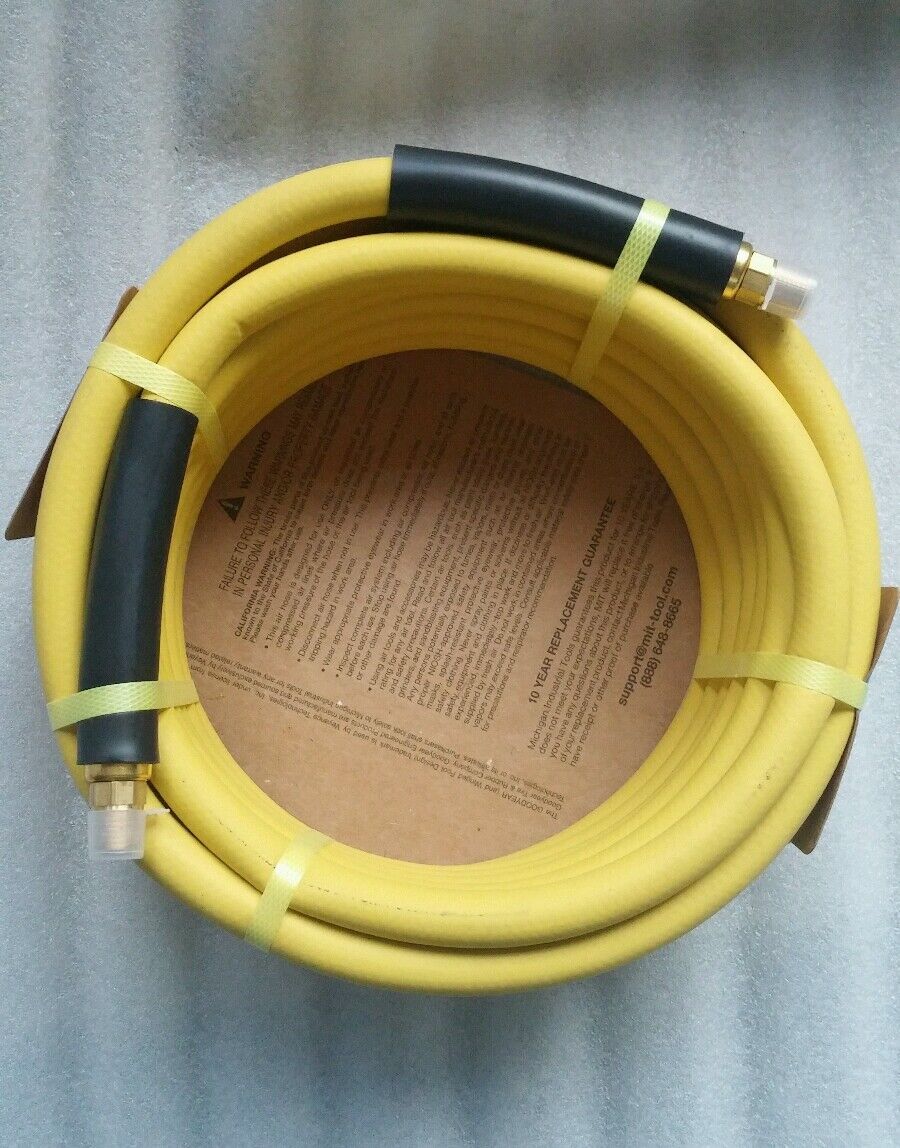 Good Year 3/8" x 25 ft Rubber Air Hose 250 PSI 2