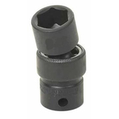 9/16"  x 3/8" dr. 6 pt SAE Shallow Impact Universal Socket