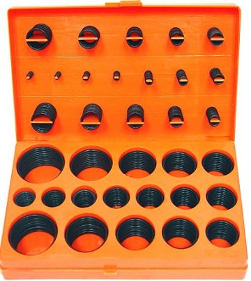 407 Pc O-Ring SAE Assortment with Plastic Case