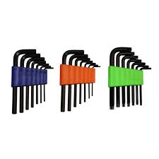 92159 GRIP 21 pc Hex Key Set Metric and SAE 1.5 MM-6 MM to 5/64" to 1/4"
