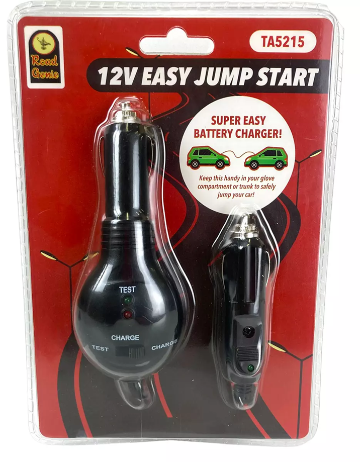 12V PORTABLE AUTO JUMP STARTER