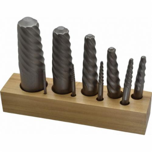 9 Pc. Spiral Screw Extractor Set BY HANSON / IRWIN 1