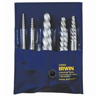 6 Pc. Spiral Screw Extractor Set by HANSON/IRWIN