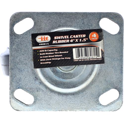 4" Swivel Caster Rubber. (4" x 1 1/2") 2